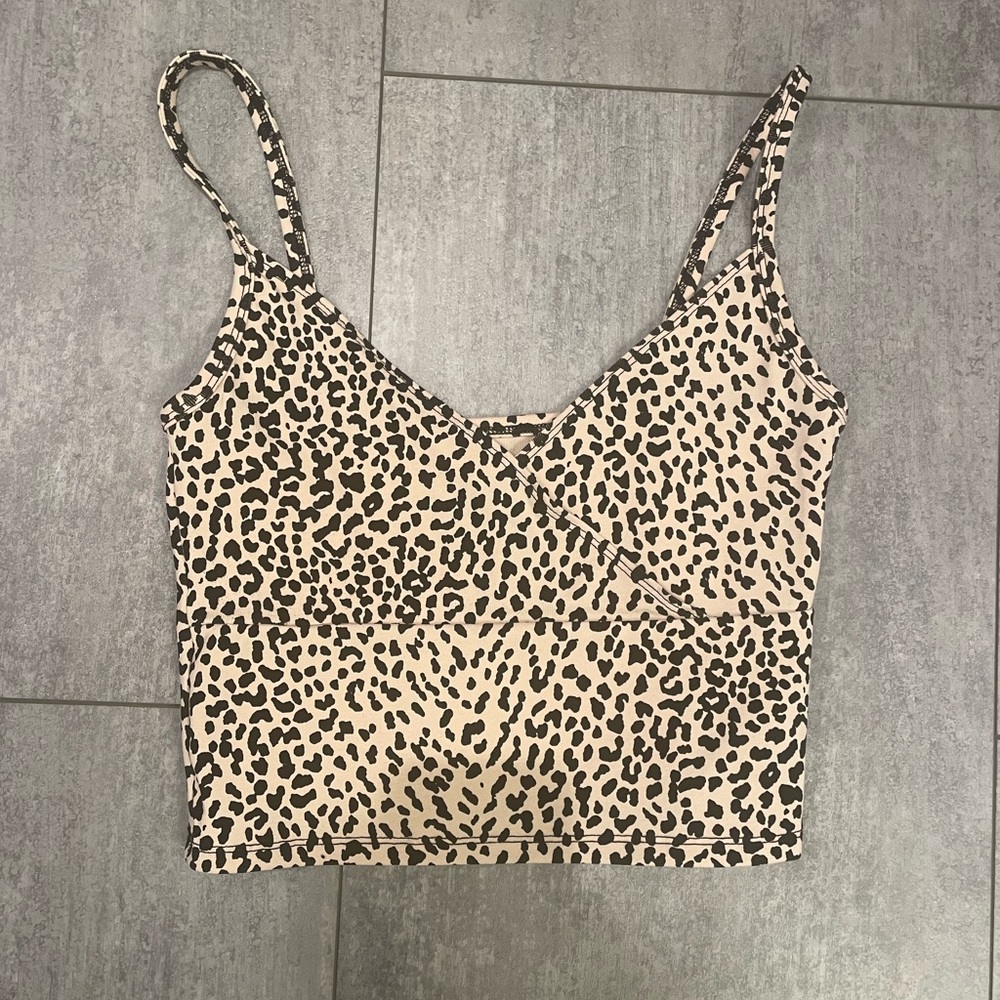This is a cheetah shein tank
